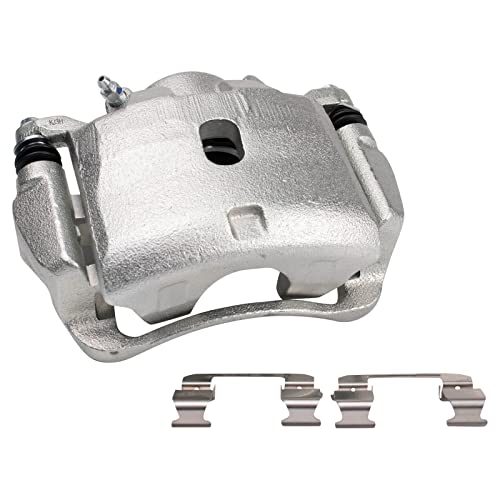 Image of TRQ Front Right Brake Caliper w /Bracket Passenger Side