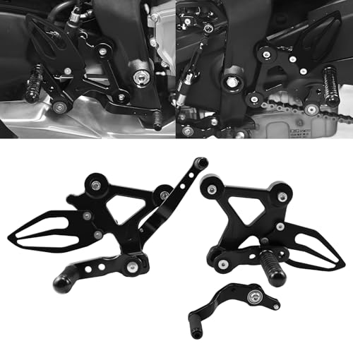Repose-pieds CFMOTO 675SS 675SR réglables noirs moto 2024 2025