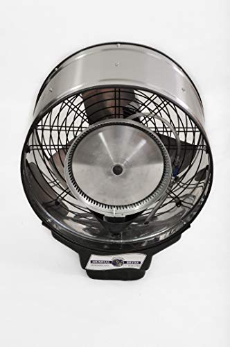 Climatizador de Ar Umidificador Ventilador Oscilante INOX