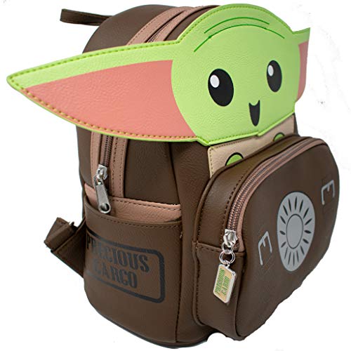 Loungefly Star Wars Baby Yoda The Mandalorian Womens Double Strap Shoulder Bag Purse2