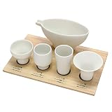 aito製作所 美濃焼 じゃぱん 飲みくらべ おちょこ ぐい呑み 片口 徳利 セット (化粧箱入) 日本製 266690