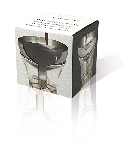 Vin Bouquet FIA 020 - Dekantertrichter aus Edelstahl, 9.2 x 9.7 x 9.7 cm, Stahl