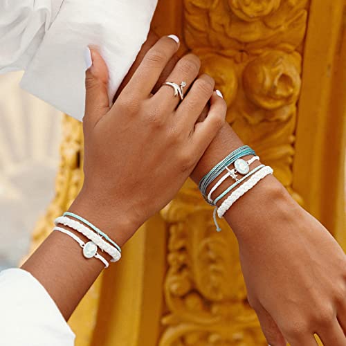 Pura Vida Silver-Plated Disney Cinderella Cameo Charm Bracelet - Adjustable Band, Brand Charm - White4