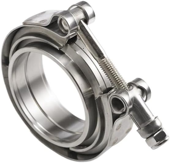 2",2.25",2.5",2.75",3" / 51mm,57mm,63mm,70mm,76mm V-band Clamp Fit All Style Exhaust System Replacement Parts(3.0 inch)
