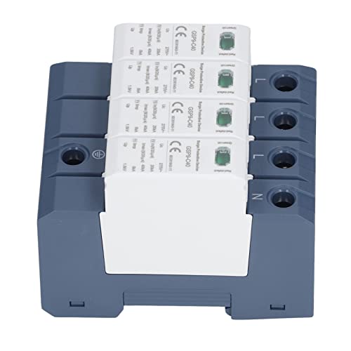 40ka AC Dispositivo de Protección Industrial Din Rail Mountable 4p Voltaje 275V