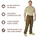 Rothco Vintage Paratrooper Cargo Fatigue Pants – Tactical Outdoor Comfortable Casual, Russet Brown, M