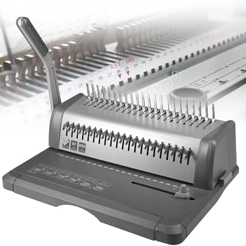 Relieuse à bobines perforatrice 300 mm avec jeu de peignes inclus