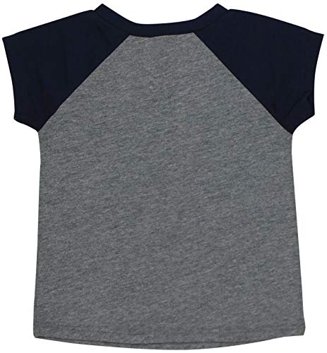 Image of ToBeInStyle Kids Boys Girls Cotton Jersey Contrast Raglan V-Neck Tee T-Shirts