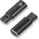 USB-C Ladeadapter 15V | USB-Typ-C Konverter HQ8505 mit LED Licht für Elektrorasierer | Kompatibel mit Series 3000 5000 7000 9000 | One Blade QP6650, QP6620, QP6550, QP6530, QP6520