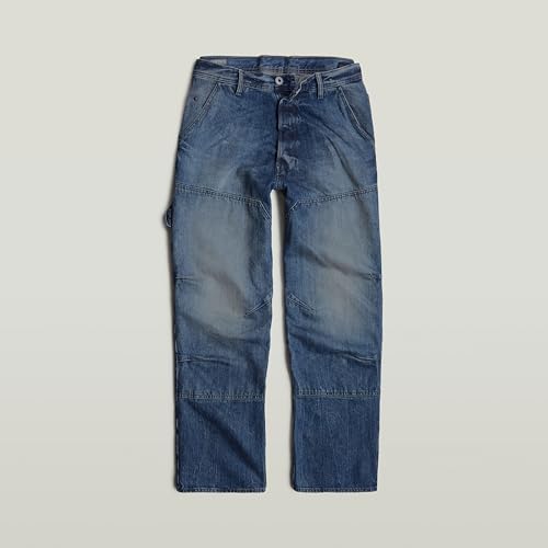G-Star Herren Carpenter 3D Loose Jeans Jeans, Blau (Worn in Mountain Dusk D23695-d499-g817), 28W / 32L – Ansicht 4