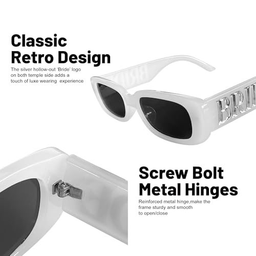 LADY&HOME Bride Sunglasses,Bachelorette Party Decoration,Bridesmaid Favor Bridal Shower Accessory,Bride To Be Gift3