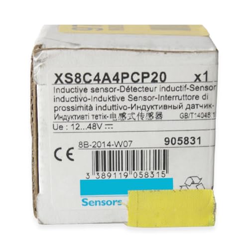 Capteur inductif XS8C4A4CP20 boîtier scellé format rectangulaire