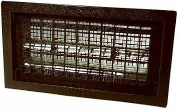 Air Vent Rabl Heavy-duty Automatic Foundation Vent, Black, 50"