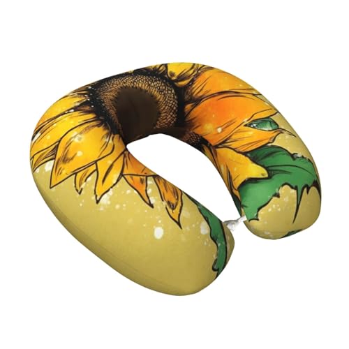 Almohada de viaje espuma viscoelástica 30 cm ajustable miniatura 2