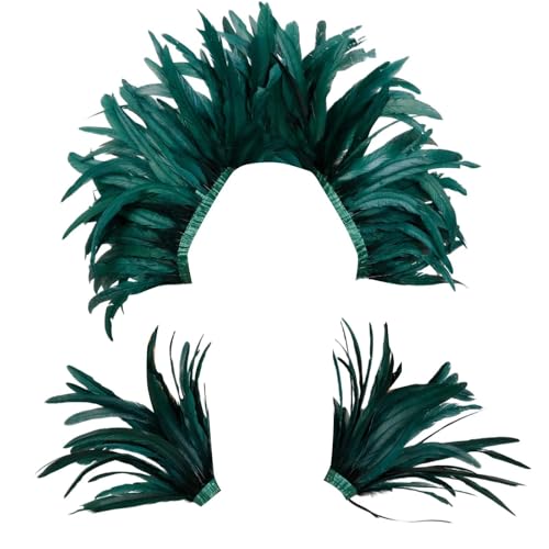 Cape gothique à plumes pour Halloween et soirées déguisées chics