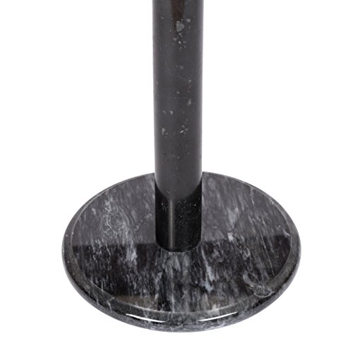 Creative Home Natural Stone Black Marble 12" Height Paper Towel Holder, Dispenser - Thumbnail 7