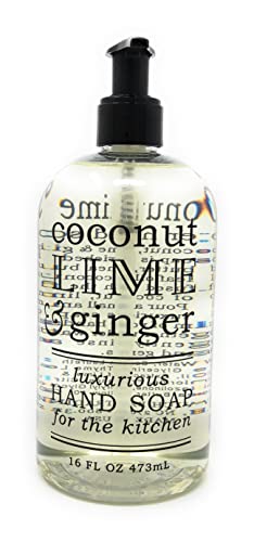 Greenwich Bay Trading Co. Luxurious Hand Soap For The Kitchen, 16 Ounce, Coconut Lime & Ginger #TOP1