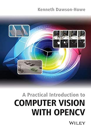 A Practical Introduction to Computer Vision with OpenCV book cover
