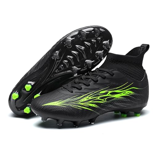 Up run Football Cleats for Men Women High Top Soccer