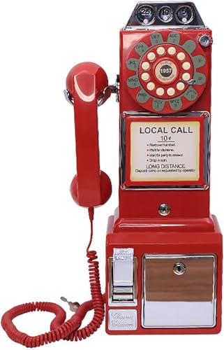 Livre d'or audio : téléphone vintage des années 1960 pour messages de mariage