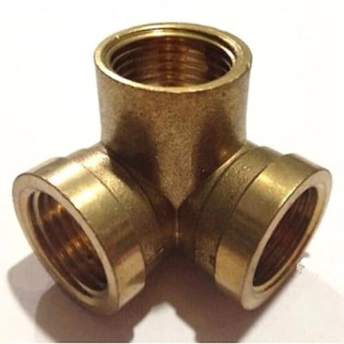 Connecteur laiton 3 voies 1/2 durable pour conduite d'eau saine