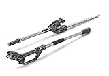 Inalámbrico Alpina 277040124/A17 Cortasetos Telescopico APH 24 B, 24 V, Negro, Espada de 510 mm, Distancia entre dientes 18 mm