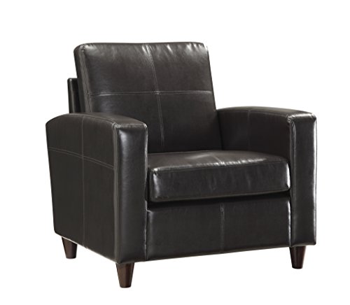 Office Star SL2811-EC1 Lounge Leather Club Chair, Espresso