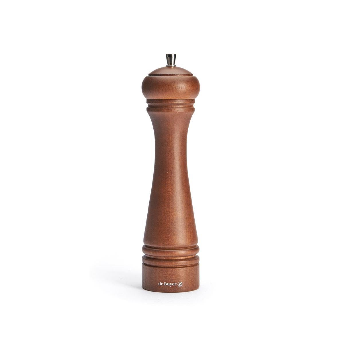 DE BUYER Marlux c047.210202 Öğütücü Atlıkarınca Koyu Ahşap 5,5 x 5,5 x 21 cm