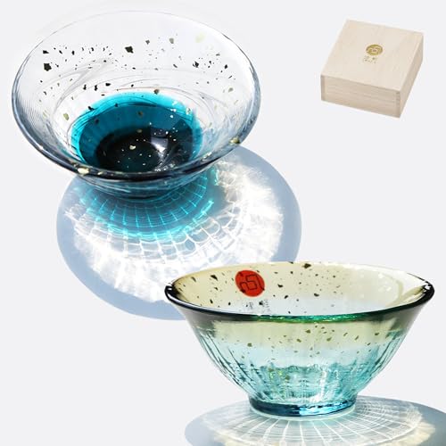 Japanese Handcrafted Sake Cups – Exquisite Artisan Glassware for Cold