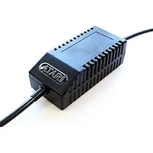 Atari XL/XE PSU Modern Black UK - Replacement Atari XL/XE Power Supply, UK Plug