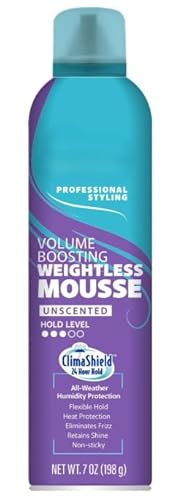 Ra~ve Volume Boosting Weightless Mousse, Unscented, for All Hair Types, ...