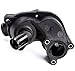 Thermostat Housing Assembly Compatible with Ford Explorer Thermostat Housing 2002-2010, for Ford Explorer & Mercury Mountaineer V6 4.0L Engine Thermostats Housing Replace# 2L2Z8592AA, 2L2Z8592BA