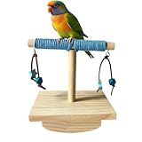 Perchoir à Oiseau - Jouet pour Inséparables - Casse-Tête pour Perruche,Pour Ara, Conure, Salon, Chambre, Bureau, Télétravail, Parents d'Animaux, Refuges, Zoo, Volières