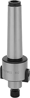 TOPINCN Milling Cutter Steel Arbor Taper Holder Durable Tool Holder for Power & Hand Tools for Non-Hardened Blades (MT3-FMB22 M12)
