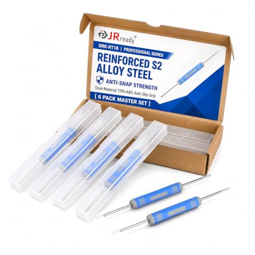 Image of JRready DRK-RT1B 6-Pack Bulk Deutsch Connector Pin Removal Tools