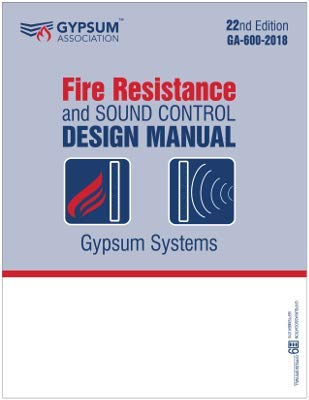 GA-600-2018 PLUS - Fire Resistance and Sound Control Design Manual