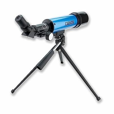 Carson Aim Refractor Type 17.5x-80x Power Telescope with Tabletop Tripod (MTEL-50)