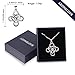 AEONSLOVE Cadena de Plata para Mujer, S925 Plata Esterlina Irlandés Infinito Amor...
