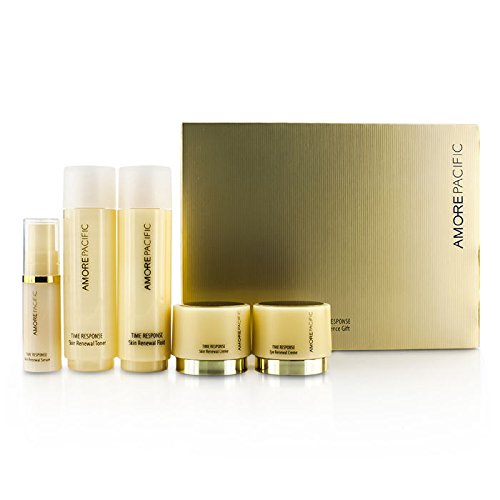 Amore Pacific Time Response Experience Set: Toner 30ml + Fluid 30ml + Serum 5ml + Creme 8ml + Eye Creme 3ml 5pcs