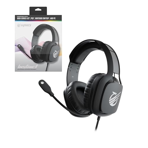 Casque filaire universel KMD Instinct pour consoles PS5, Xbox Series X, Switch et PC