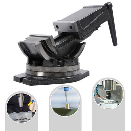 Étau de machine 2 axes pour éliminer les vibrations de perçage sur table en croix - 8