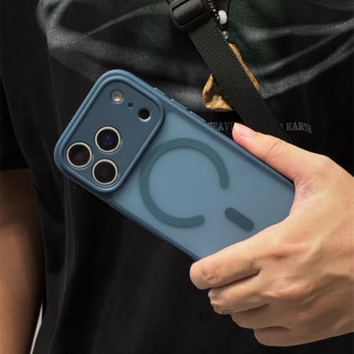Coque iPhone 15 Pro Noir - Silicone mat, MagSafe et protection antichoc - 2