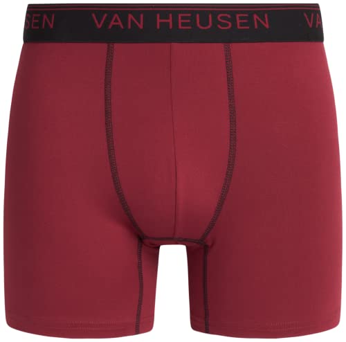 Van Heusen Mens Boxer Briefs - 3 Pack Soft Stretch Mens Underwear Boxers with Contour Pouch, Athletic Briefs for Men (S-XL)4