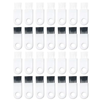 JUMPLAWN 30pcs Mini Cleaning Brush for Electric Shaver Razor Cleaner Tool with Abs Handle, Easy to Use for Cleaning Hard-to-reach Spaces on Computers and Machines