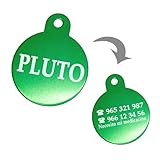Grabamos cualquier texto, no solo nombre y teléfono. Puedes añadir por ej. "Llevo chip", "La dirección de casa", "Necesito medicación" etc.