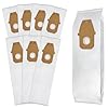 8 Pack Type Q HEPA Vacuum Bags Compatible for Hoover Upright UH30010COM Vacuum Cleaners Replace Part AH10000 Part 902419001