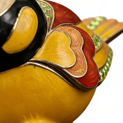 Boîte à bijoux oiseau compacte pour éviter de perdre vos bagues en voyage - 8