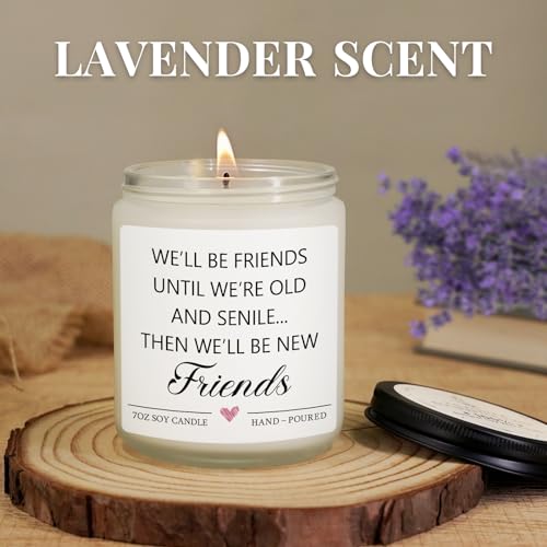 Friendship Gifts for Women, Best Friend Birthday Gift for Women - Candle Gifts for Friends, Christmas Graduation Birthday Gift for Friends, Bestie, Sister, Coworker - Image 5