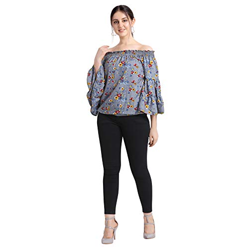 Image of OOMPH! Women's Crepe Off Shoulder Top