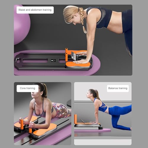 Pilates Reformer Board pour la maison, planche polyvalente d'entraînement - 6